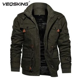 Other Sporting Goods VEQKING Fleece Tactical Jacket Military Coat Winter Autumn Waterproof Fishing Hiking Camping Men Thermal Rain 231006