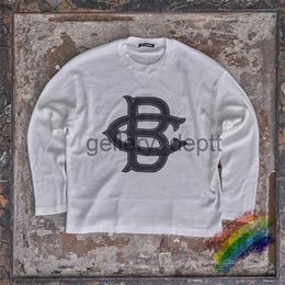 Men's Hoodies Sweatshirts Long Sleeved Cole Buxton T-Shirt Men Women White London Limited CB Tee Top With Tags J231006