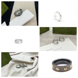 New Fashion Rings Dress Accessories Fashion Bands Ring for Men Women Unisex Ghost Designer Rings Birthday Gifts for Women Jewelry HK Size with BOX
