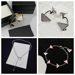 New Fashion Top Look Hot-selling Brand Designer Pendant Necklaces Earrings Bracelet Jewelry Gifts for Women Anniversary Birthday Wife Mom Girlfriend