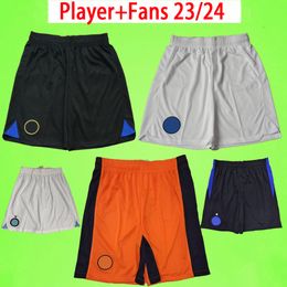 2023 2024 Inter LAUTARO soccer shorts Fans Player Version THURAM J. CORREA 22 23 24 BARELLA DUMFRIES CALHANOGLU FRATTESI Milans football pants home away third orange