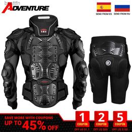 Others Apparel Motorcycle Armour Body Protection Motorcycle Jacket Men Moto Body Protector Riding Motocross Racing Armour Waterproof Size S-5XLL231007