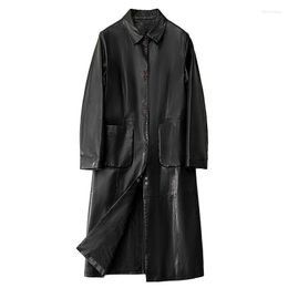 Women's Leather SheepSkin 2023 Spring And Autumn Fashion Coat Casual Comfortable Long Genuine Ladies'