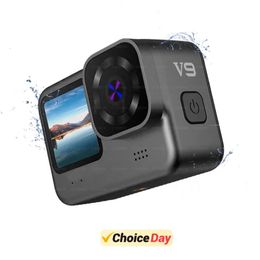 Weatherproof Cameras CERASTES 2023 Action Camera 4K60FPS WiFi Anti shake Go With Remote Control Screen Waterproof Sport pro drive recorder 231007