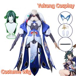 Game Honkai Star Rail Yukong Cosplay Costume Anime Halloween for Woman Outfits Clothescosplay