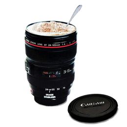 Whole- Fashion Caniam SLR Camera Lens 24-105 mm 1 1 scale Plastic coffee Creative lens cup192i