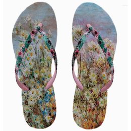 Slippers 2023 Personalized Heima Hawaii Beach Women's Flip-Flops Non-slip Wear-Resistant Trendy Fashion Comfortable Outdoor