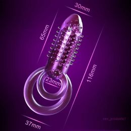 toy Sex massager Shop Penis Toys Clitoris Vibrators for Women Clitoral Stimulator Double Ring Cock Male Dildo Strapon Bullet Massage Vibrator4DDH