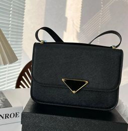 women's shoulder bag Luxury tote purse handbag message bags cluth top quality Brand classic Genuine leather Crossbody Original Box Saffiano Size 22CM