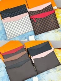 Luxury Bags Women Long Wallets Designer Brown Letter Clutch Bags White Plaid DAILY Handbags Zippy Clutch Bags Pouch Bags Purses Designer Ladies Coin Purses Pocket