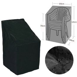 Dust Cover Outdoor Stacked Chair Dust Cover Storage Bag Garden Patio Furniture Protector High Quality Waterproof Dustproof Chair Organizer 231007