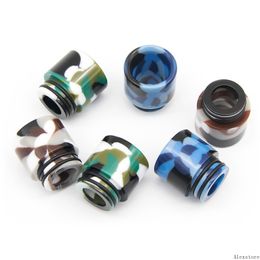 Camo Epoxy Resin Wide Bore Drip Tip 810 Thread Mouthpiece Drip Tips for TFV8 TFV12 Prince TFV8 Big Baby Tank