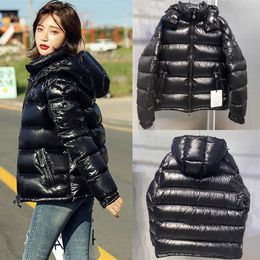 High quality new trendy brand Mengjia Maya down jacket for men and women short and thick style for couples star Eason Chan same styleAQXP