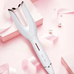 Curling Irons Automatic Iron Air Curler Wand Curl 1 Inch Rotating Magic Salon Tools Auto Hair Curlers 231007