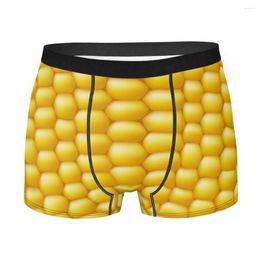 Underpants Corn Cob Background Cotton Panties Male Underwear Ventilate Shorts Boxer Briefs