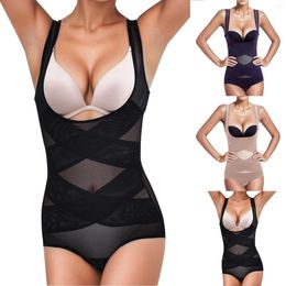 Women's Shapers Postpartum Body Shaping Corsets Underwear Ladies Waist Trainer With Zipper