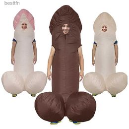 Theme Costume Penis table Comes For Adult Sexy Dick Jumpsuit Funny Dress Disfraz Holiday Paty Halloween Anime Cosplay SuitL231007