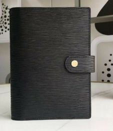 Notizbuch Luxusdesigner Leder Kupplungsbeutel Markendesign Handtasche Epi Notebook ältere Hülle mit Box