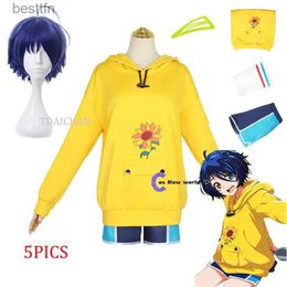 Theme Costume New Anime WONDER EGG PRIORITY Cosplay Ohto Ai Hoodies Woman Girl Sweatshirt Sport Pullover Come Clothing Cos wig HalloweenL231007