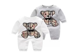 New Fashion Newborn romper Baby Bebe Printed Cotton 02Y Rompers Toddle Baby Bodysuit Retail Newborns Babys Clothes Kids Jumpsuits1803408