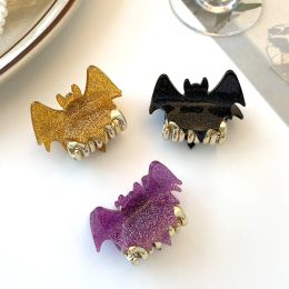 Bat Shape Hair Claw Cute Animal Hairpins Ponytail Clip Halloween Party Hair Clips Headwear Fashion Hair Accessories Gifts