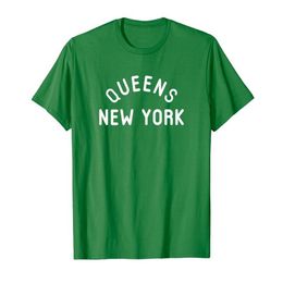Квинс нью -йоркская футболка Arch Vintage NY Souvenirs255Z