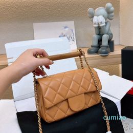Designer Women's Shoulder Hold Bag Vintage Messenger Tote Butt Purse Skew Straddle Bag Leather luxury high quality envelope bag