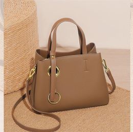 Fashion genuine leather Handbag Round brand Shoulder Bags Women Clutch Messenger Crossbody Purse female bag