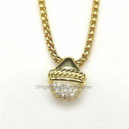 Necklace Diamond Necklaces High Jewlery Luxury Designer Quality for Women Wholesale Gift Free fashion Shipping ACYU
