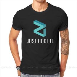 Men's T-Shirts Zil Zilliqa Blockchain Cryptocurrency Crypto Tshirt For Men Just Hodl It Soft Casual Tee T Shirt Novelty Trend239t