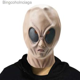 Theme Costume Reneecho Latex Alien Mask For Halloween AdultL231008