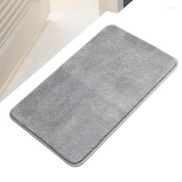 Bath Mats Absorbent Mat Strong Water Floor Non Slip Comfortable Polyester Pad For Bathroom Guest Suite