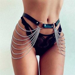 nxy sex toys men BDSM Bondage Gothic Thigh Leather Harness Garter Belts for Women Lingerie Leg Punk Adjustable Body Stocking Suspenders Straps