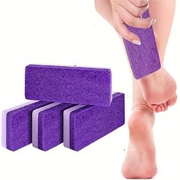 Foot Care Pumice Stone for Feet 2in1 Double Sided Dead Skin Scrubber Hands and Body Remover 231007