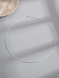 Pendants 2023 Selling Japanese And Korean Vintage Accessories Necklace S925 Silver Naked Chain Collar Fashion Women