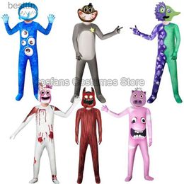 Theme Costume Garten Of Ban Come Green Jumbo Josh Monster Cosplay Horror Game Figure Clothing For Halloween Kids Birthday GiftsL231007