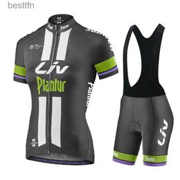 Others Apparel 2023 LIV TEAM Summer Womens Cycling Bib Shorts Sets Wear Racing Bike Clothing Kits Feminino Clothes Suits RidingL231007