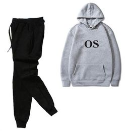 Mens Sports Suits Coat Tracksuit Sweatshirt Hoodies Pants Set Male Sweatshirt Pullover Women Sport Tracksuit Sweat Suit238e