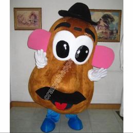 potato head toy Mascot Costume Top quality Cartoon Character Outfits Christmas Carnival Dress Suits Adults Size Birthday Party Outdoor Outfit