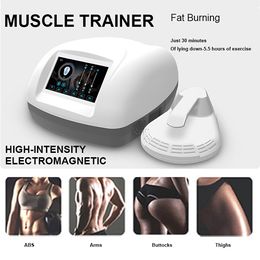 7 Tesla Strong Energy Body Slimming Cellulite Burning Muscle Shaping Mermaid Line Trainer HIEMT Electrical Muscle Stimulation Single Handle Apparatus