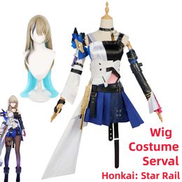 Game Honkai Star Rail Serval Cosplay Costume Halloween Carnival Party Clothescosplay