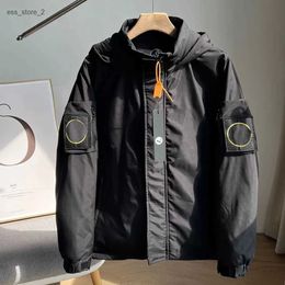 compagnie cp stones island jacke Outerwear Badges Zipper Shirt Jacket Loose Style Spring Mens Top Oxford Portable High Street Stone Jacket ZG4C