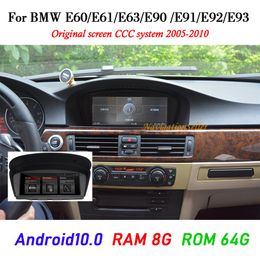 Android 10 0 8GB RAM 64G ROM Car dvd player Multimedia BMW 5 Series E60 E61 E63 E64 E90 E91 E92 525 530 2005-2010 CCC system Stere288K