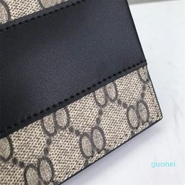 Designer Fashion Designers Wallets Luxurys Mens Women Leather Bags Classic Snake Letters Purses Original Box