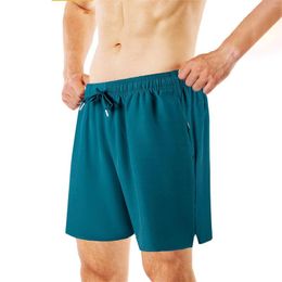 Men's Shorts Casual Pants With Solid Color Sports Loose Running Fitness Large Size Apparel Outdoor Foam Mens