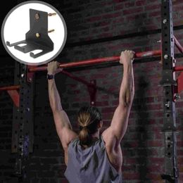 Hand Grips Barbell Storage Rack Dumbbell Pole Stand Wallmounted Rod Holder Multilayer Stands 231007