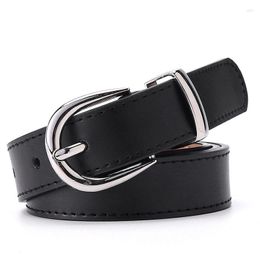 Belts Fashion Casual Versatile Pants Women's Belt Pin Buckle Simple Trend Solid Colour Light Luxury Decorative Accessories