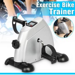 Steppers Home Exercise Bicycle Trainer Pedal Bike ArmLeg Physical Therapy Cycle Fitness Equipment LED Display Gym Peddler 231007