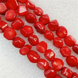 Beads 4-6mm Fashion Coral Irregular Polygon Loose High Quality Natural Sea Bamboo Necklace Bracelet DIY Jewellery Find Making