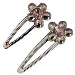 Hair Clips Flower Clip Hairpin Barrette Headwear Alloy Material Accessories For Girl